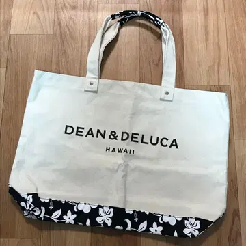 DEAN & DELUCA 하와이 하이비스커스 패턴 토트백 새상품