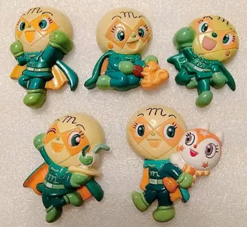 호빵맨 마그넷 멜론빵나 5종 세트