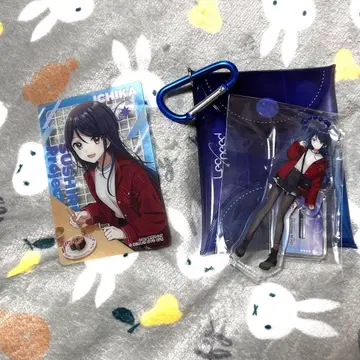 프로세카 호시노 이치카 스시로 콜라보 멀티 파우치 클리어 카드 세트