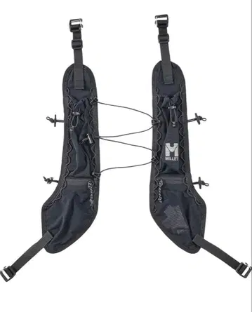 택 포함 미사용 새상품 밀레 후가공 숄더 포켓 블랙