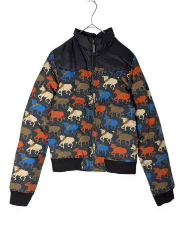 매쉬매니아 mash mania 소 패턴 다운 자켓