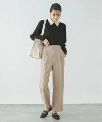 GLOBAL WORK 스트레이트 팬츠