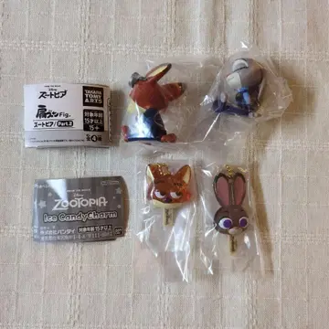 주토피아 닉 주디 4종 세트