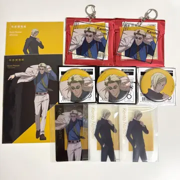 애니메이션 주술회전전 나나미 켄토 아크릴 키링 캔뱃지 밤 포스카