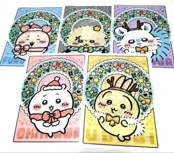 치이카와 (먼작귀) 세븐일레븐 클리어 파일 5장 세트