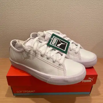 PUMA 여성용 푸마 스니커즈 화이트 PUMA 발리캣 SL 23cm