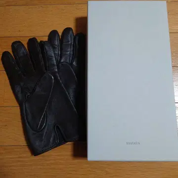 sstain 가죽 장갑 블랙