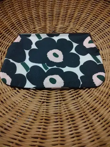 Marimekko 꽃무늬 코튼 파우치