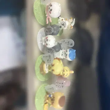 귀여운 캐릭터 피규어 세트