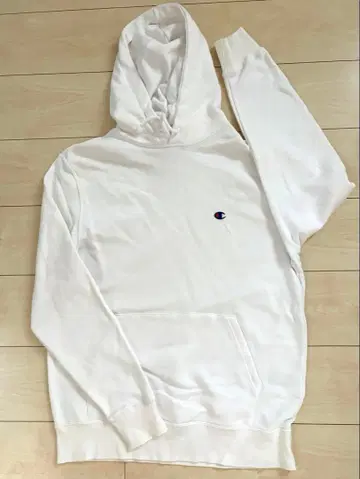 Champion 화이트 후드티