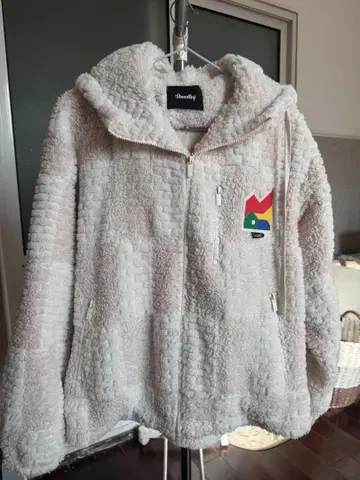 플리스 후드 부착 자켓