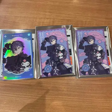 니지산지 산리오 콜라보 코야나기 로우 사진풍 카드 폴라로이드