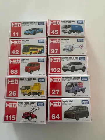 토미카 미니카 세트 8종