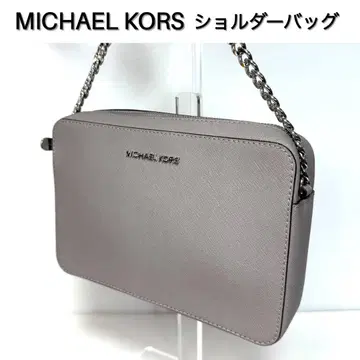 [미사용 새상품] 마이클코어스 체인 숄더백 펄 가죽 천연 가죽 고급