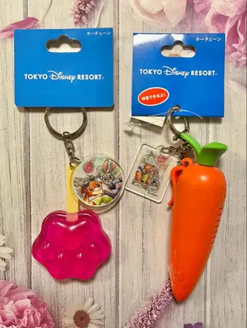 디즈니 주토피아 키체인 2개 세트