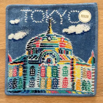 FEILER 도쿄 그랑스타 한정판 라브라리 도쿄 블루