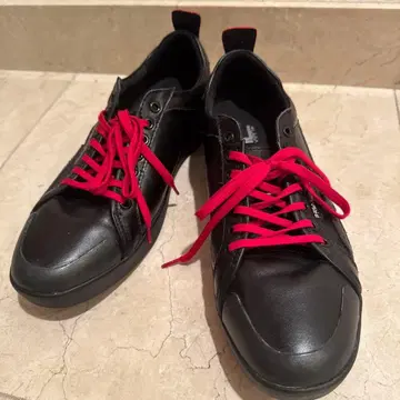 PREMIER SEVEN 블랙 비브람 밑창 로우컷 스니커즈