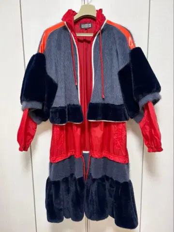 TATA CHRISTIANE 퍼 롱 코트