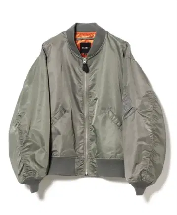 발수 와이드핏 클레이지 MA-1 올리브 BEAMS