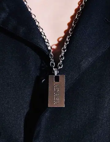 ADRER 플레이트형 목걸이