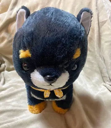 시바견 봉제 인형 [ 블랙 ]