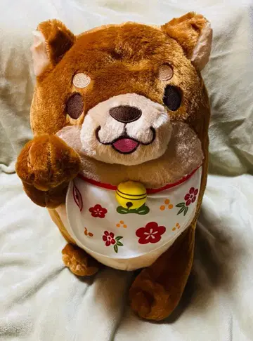 시바견 봉제 인형 [ 브라운 ]