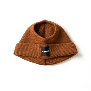 라보 리브 니트 모자 (카멜)