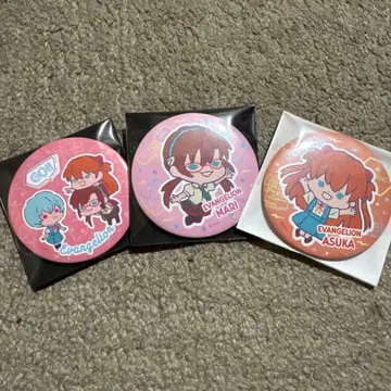 에반게리온 캔뱃지 세트