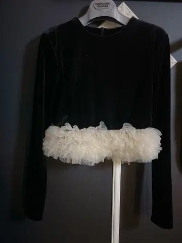 muse 벨로아 도킹 튤 풀오버