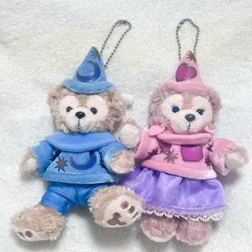 도쿄디즈니씨 한정 10주년 기념 더피 셰리메이 인형 배지