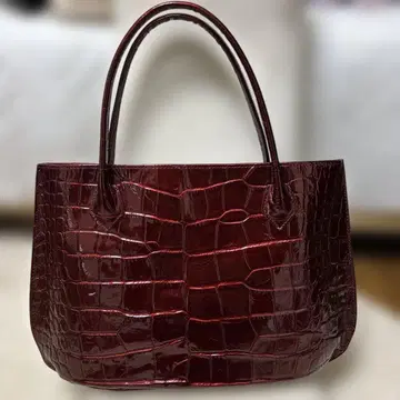 [ 2WAY ] 엠보 악어 핸드백