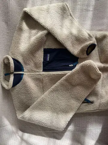 파타고니아 플리스 자켓 XS 아이보리