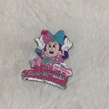 미니 마우스 핀 배지 Minnie's Wonderland