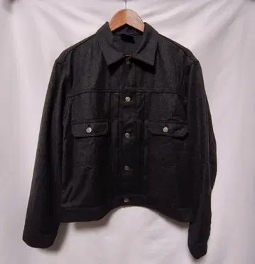 새상품급 SHIPS 울 트래커 자켓 차콜 L