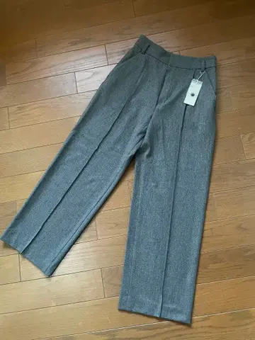 [ McGREOR ] 센터 프레스 와이드 팬츠 (M)