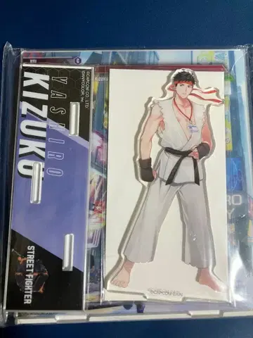 야시로 스트리트 파이터 6 콜라보 캡슐 복권 아크릴 스탠드