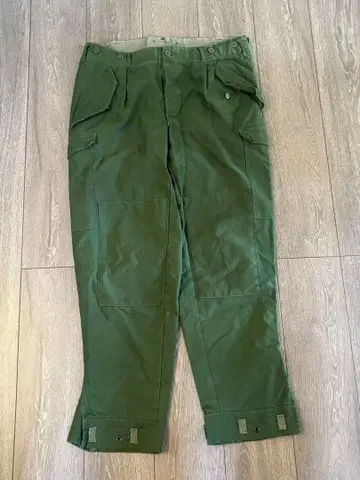 스웨덴군 m-59 카고 팬츠 유로 빈티지