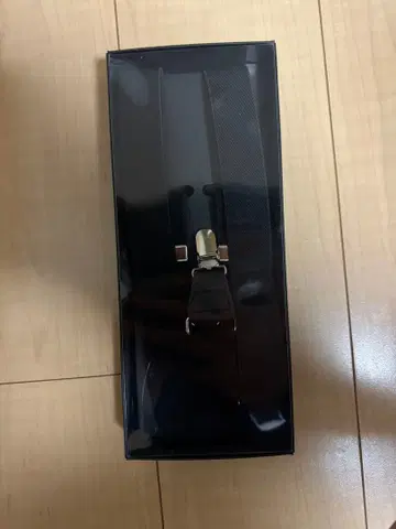 블랙 서스펜더 보타이 포함 나비 넥타이