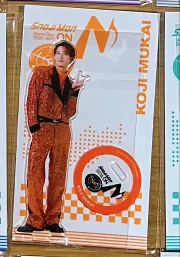 SnowMan LIVE ON 아크릴 스탠드 무카이 코지