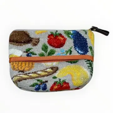 [새상품급] 페이러 그랑 마르쉐 티슈 케이스 포함 보트형 파우치