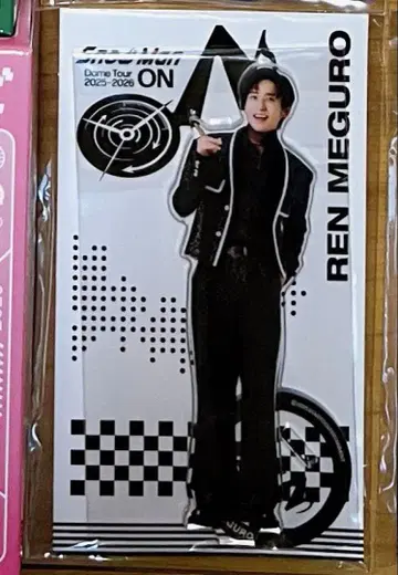 SnowMan LIVE ON 아크릴 스탠드 메구로 렌