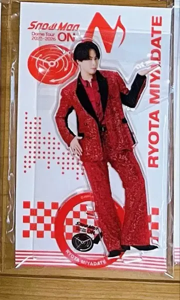 SnowMan LIVE ON 아크릴 스탠드 미야타테 료타