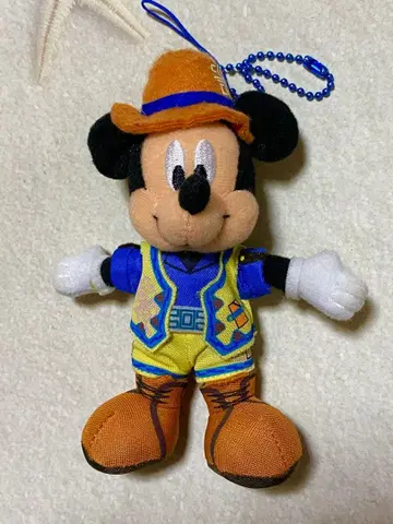 미키마우스 레일 봉제 인형 스트랩