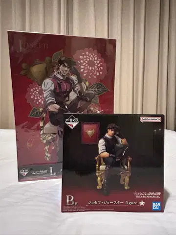죠죠 월드 제일복권 B상 죠셉 죠스타 피규어, 포스터