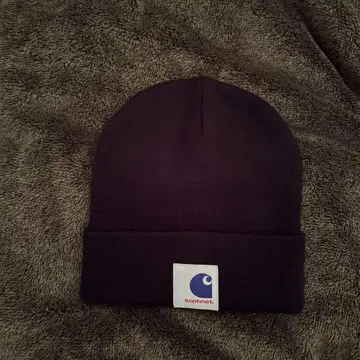 carhartt sophnet. 블랙 니트 모자