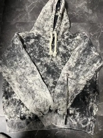 타이다이 패턴 후디 후드티