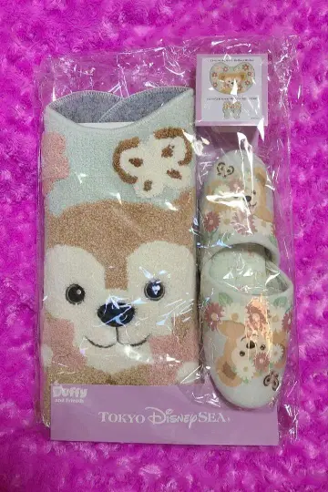 더피 화장실 매트 슬리퍼 세트