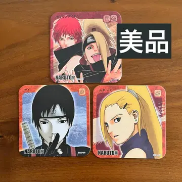 [새상품급] 나루토 캐릭터 코스터 3개 세트