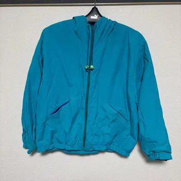 L.L.Bean 터콰이즈 나일론 자켓 남성용 M