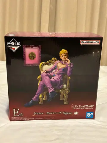 죠죠 제일복권 죠죠 월드 E상 죠르노 피규어